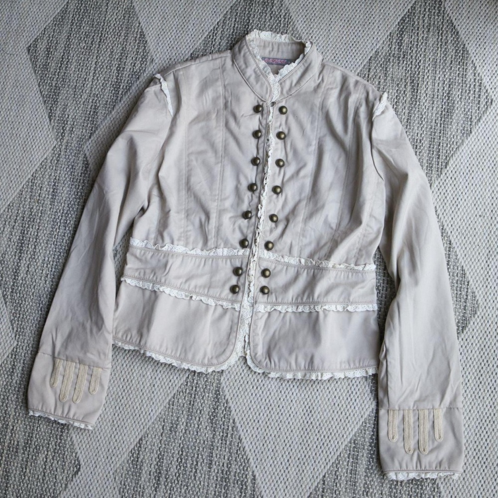 NWOT military napoleon style jacket